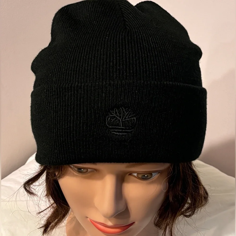 Timberland Black knit beanie ( Unisex )